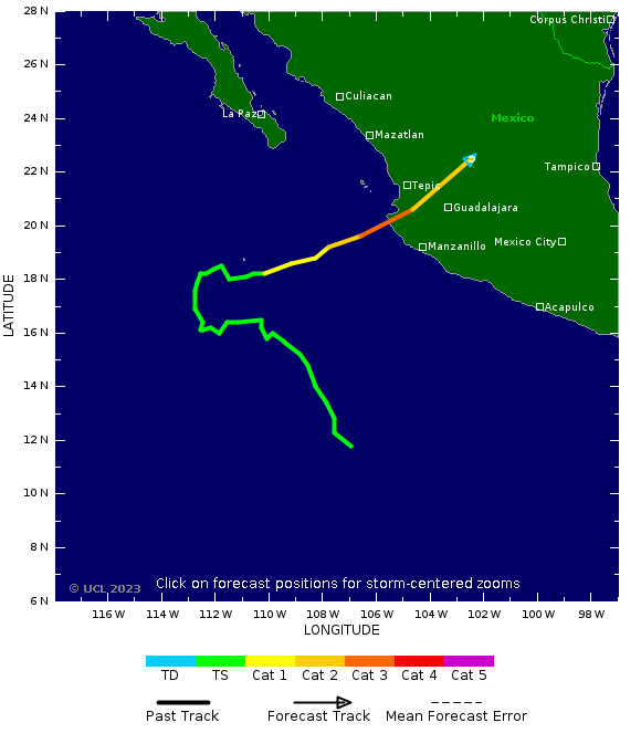 Storm Tracker Map