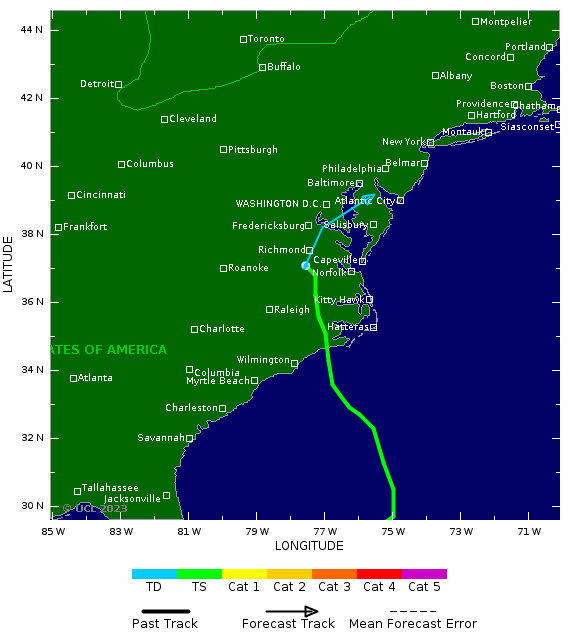 Storm Tracker Map