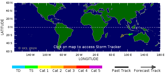 2015 Hurricane Tracking Chart